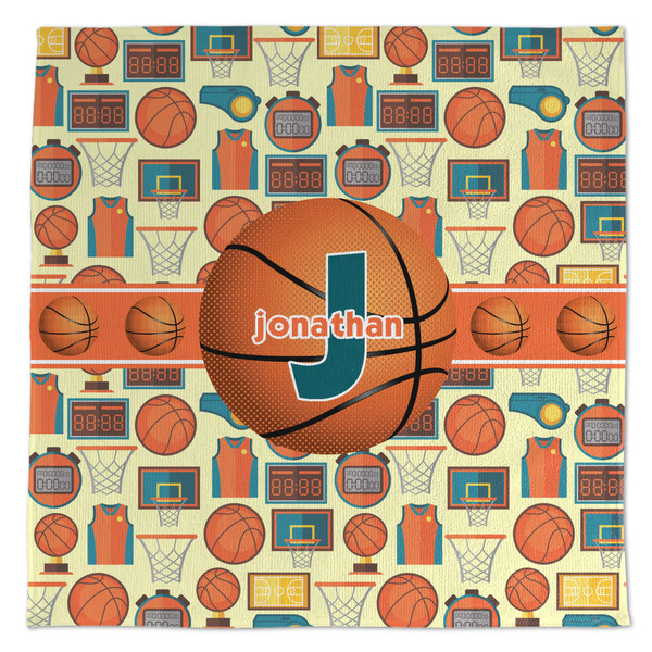 Custom Basketball Microfiber Dish Towel (Personalized)
