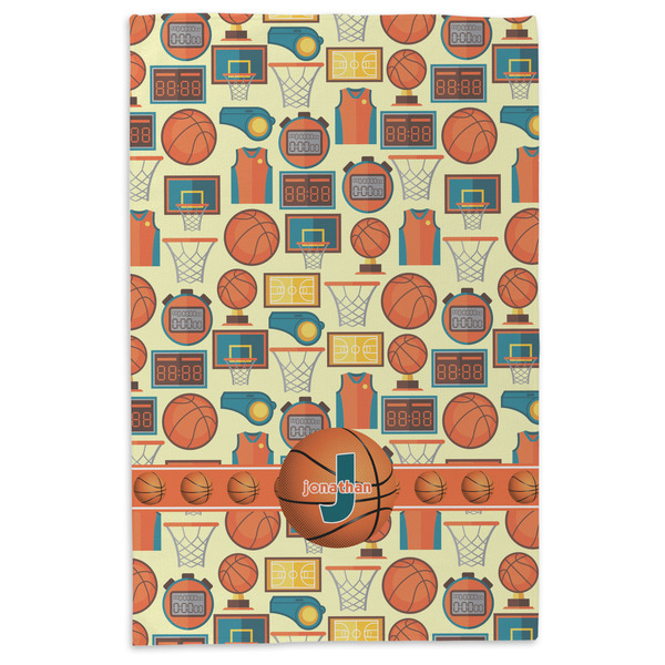 Basketball Microfiber Dish Towel - APPROVAL