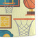 Basketball Microfiber Dish Towel - DETAIL
