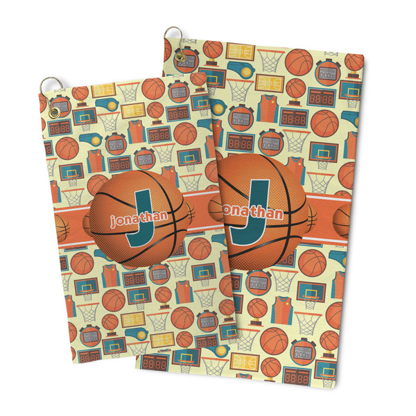 Basketball Microfiber Golf Towel - PARENT/MAIN