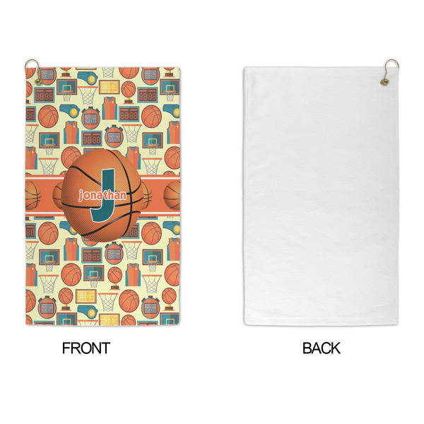 Basketball Microfiber Golf Towels - APPROVAL