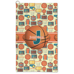 Basketball Microfiber Golf Towel (Personalized)