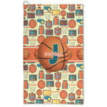 Basketball Microfiber Golf Towel (Personalized)