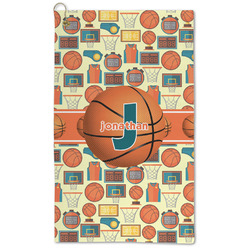 Basketball Microfiber Golf Towel (Personalized)