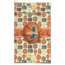 Basketball Microfiber Golf Towel (Personalized)