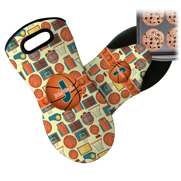 Basketball Neoprene Oven Mitt