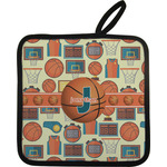 Basketball Pot Holder w/ Name or Text