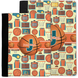 Basketball Notebook Padfolio w/ Name or Text