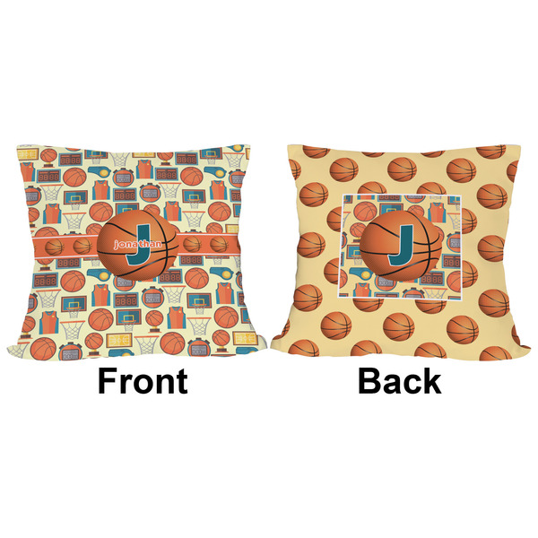 Basketball Outdoor Pillow - 16x16