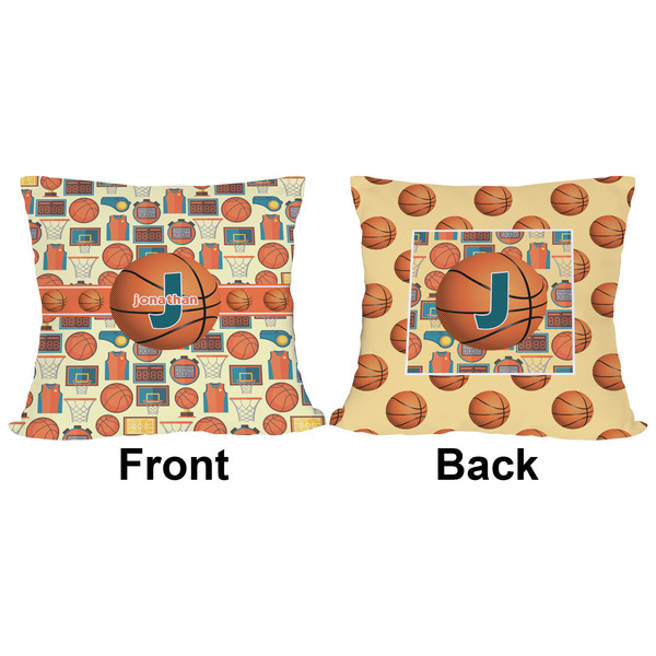Basketball Outdoor Pillow - 18x18