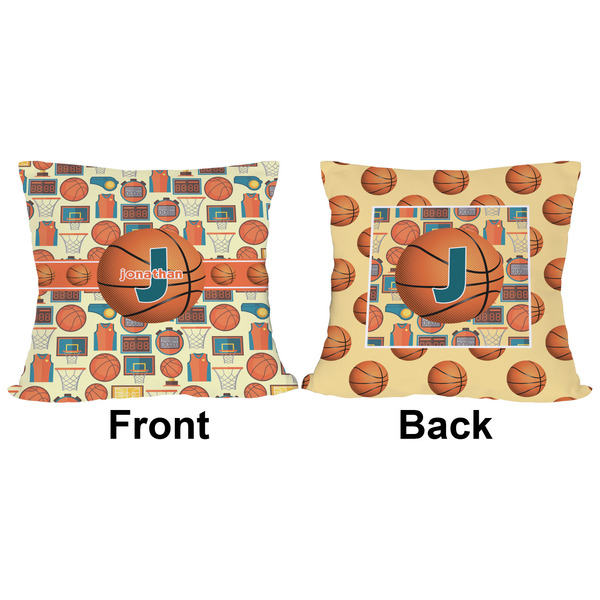 Basketball Outdoor Pillow - 20x20