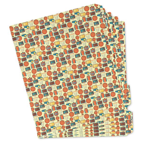 Custom Basketball Binder Tab Divider Set (Personalized)