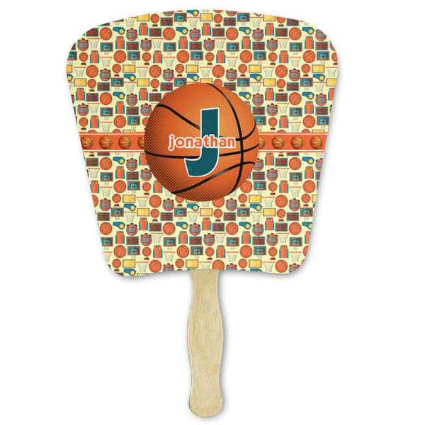 Custom Basketball Paper Fan (Personalized)