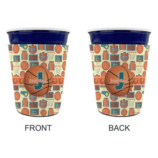 Basketball Party Cup Sleeves - without bottom - Approval