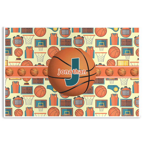 Custom Basketball Disposable Paper Placemats (Personalized)