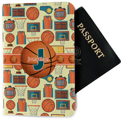 Basketball Passport Holder - Fabric w/ Name or Text