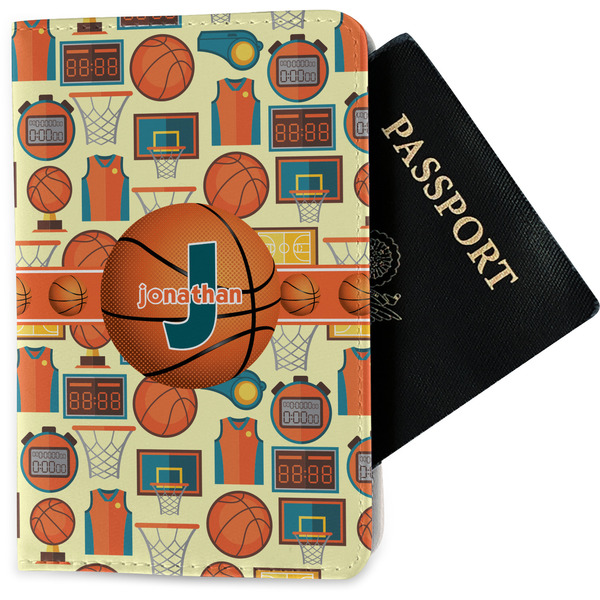Custom Basketball Passport Holder - Fabric w/ Name or Text