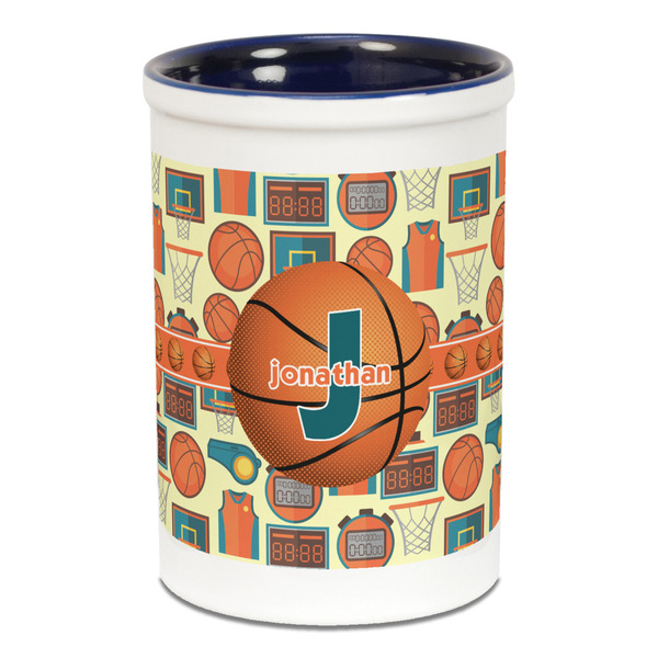 Basketball Pencil Holder - Blue