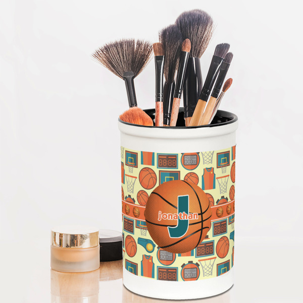 Basketball Pencil Holder - LIFESTYLE makeup