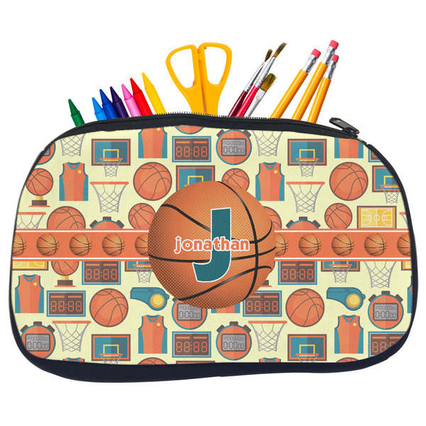 Basketball Pencil / School Supplies Bags - Medium