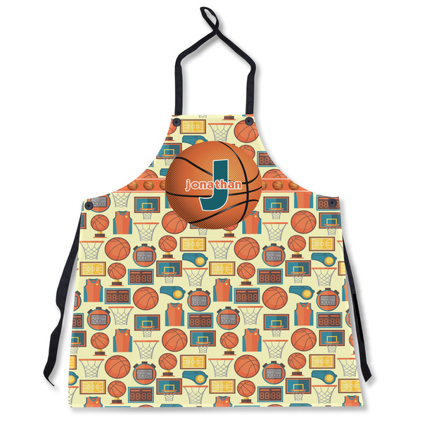 Custom Basketball Apron Without Pockets w/ Name or Text