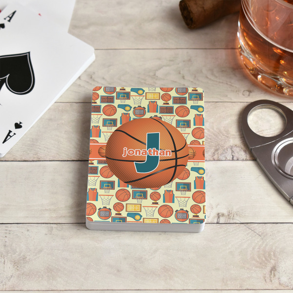 Basketball Playing Cards - In Context
