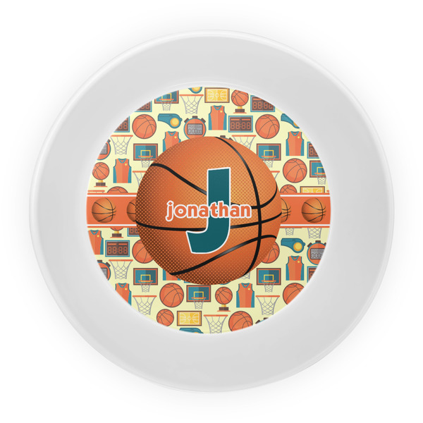 Basketball Melamine Bowl - Center