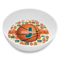 Basketball Melamine Bowl - 8 oz (Personalized)