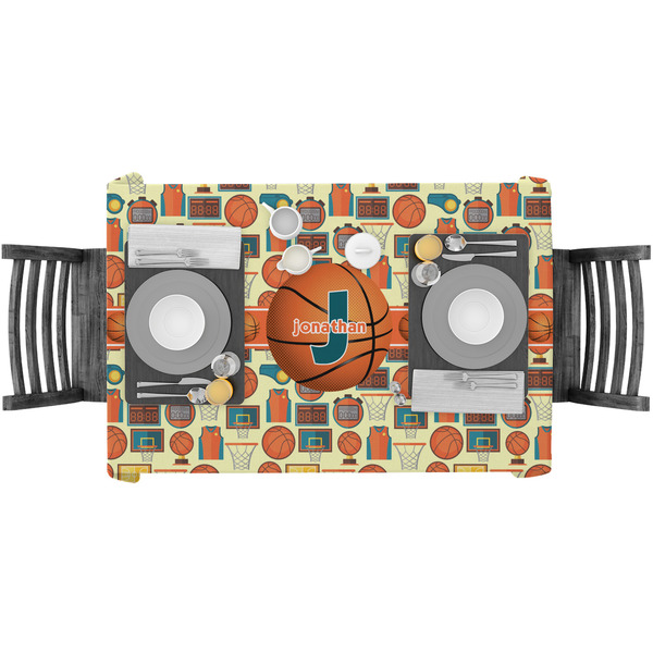 Basketball Rectangular Tablecloths - LIFESTYLE
