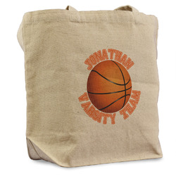 Basketball Reusable Cotton Grocery Bag - Single (Personalized)