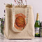 Basketball Reusable Cotton Grocery Bag - In Context