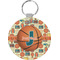 Basketball Round Keychain (Personalized)