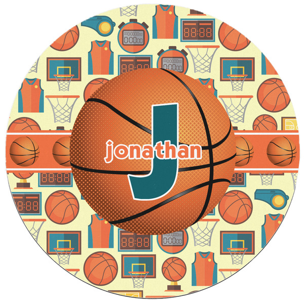 Basketball Round Mousepad - APPROVAL