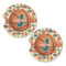 Basketball Sandstone Car Coasters - Set of 2