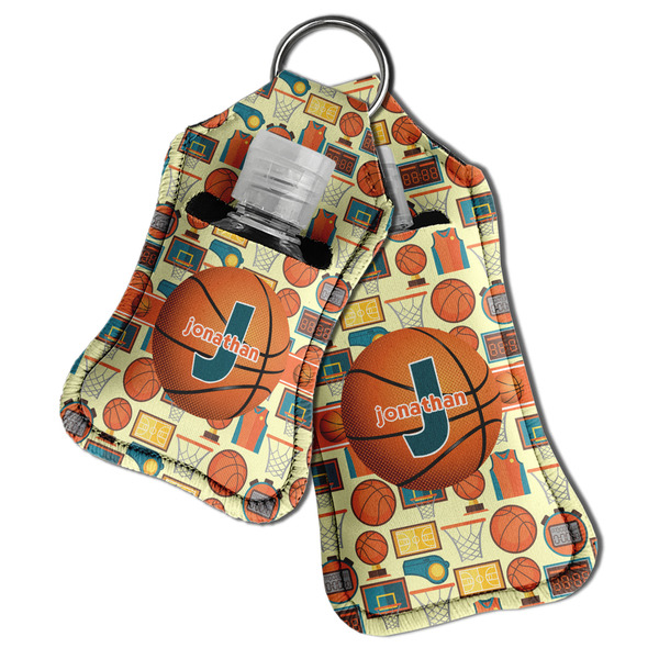 Basketball Sanitizer Holder Keychain - Both in Case (PARENT)