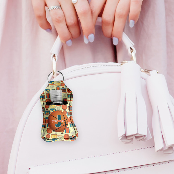 Basketball Sanitizer Holder Keychain - Small (LIFESTYLE)
