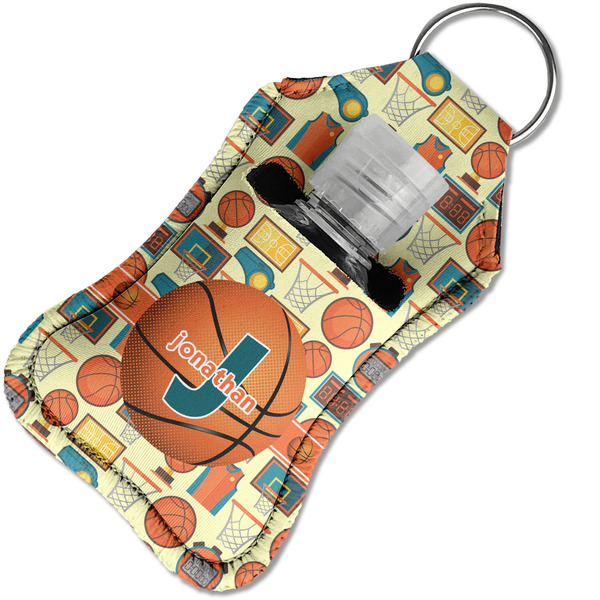 Basketball Sanitizer Holder Keychain - Small in Case