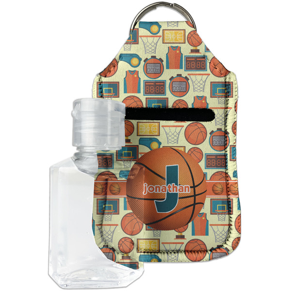 Custom Basketball Hand Sanitizer & Keychain Holder (Personalized)