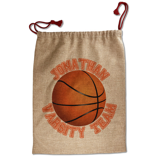 Basketball Santa Bag - Front