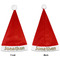 Basketball Santa Hat - Front & Back (Personalized)