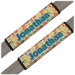 Basketball Seat Belt Covers (Set of 2) (Personalized)