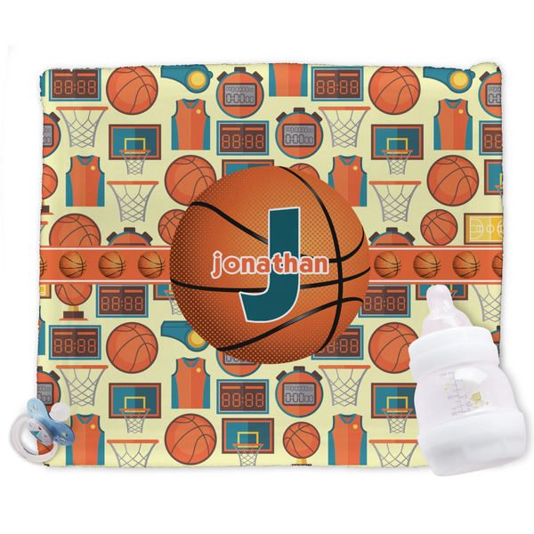 Custom Basketball Security Blankets - Double Sided (Personalized)