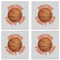 Basketball Set of 4 Sandstone Coasters - See All 4 View