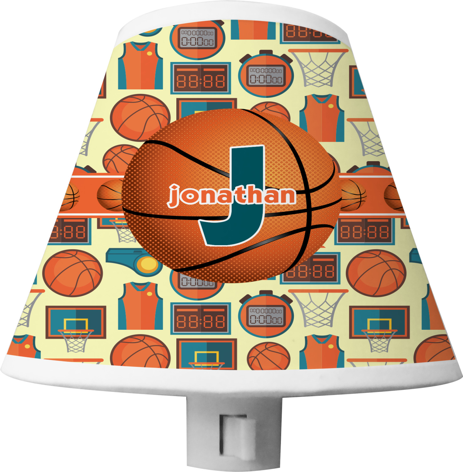 Basketball Shade Night Light (Personalized) YouCustomizeIt