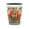 Basketball Shot Glass - Two Tone - FRONT