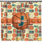 Basketball Shower Curtain (Personalized) (Non-Approval)
