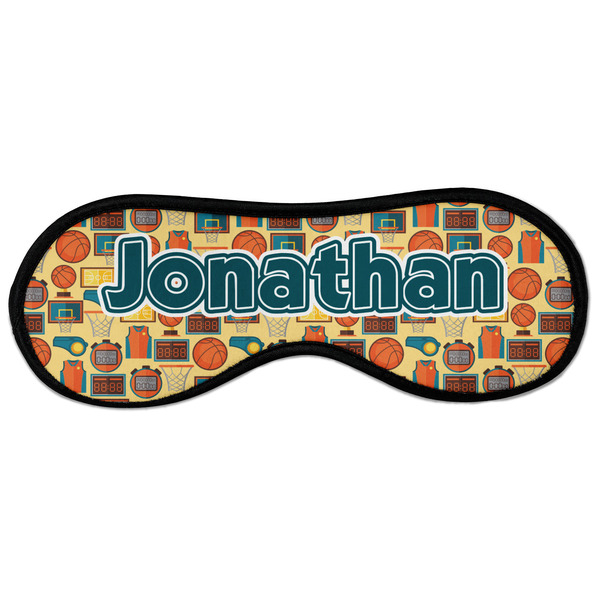 Custom Basketball Sleeping Eye Masks - Large (Personalized)