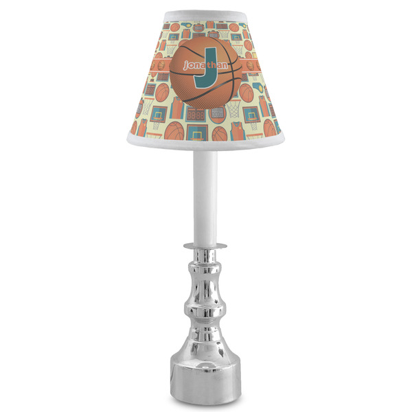 Basketball Small Chandelier Lamp - LIFESTYLE (on candle stick)