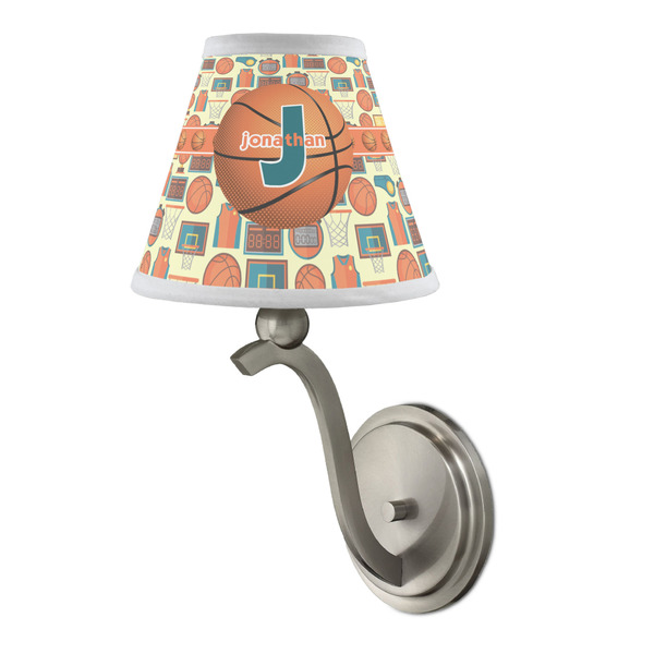 Basketball Small Chandelier Lamp - LIFESTYLE (on wall lamp)