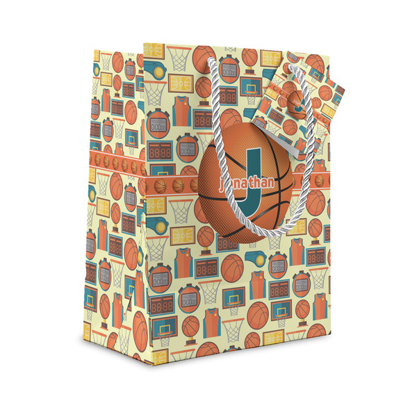 Custom Basketball Small Gift Bag (Personalized)